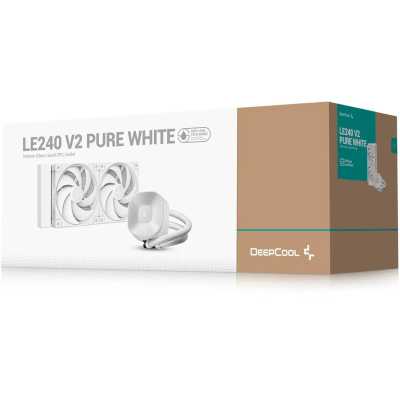 Deepcool LE240 V2 Pure White R-LE240PURE-WHLNMD-G-1