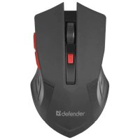 мышь Defender Accura MM-275 Black-Red