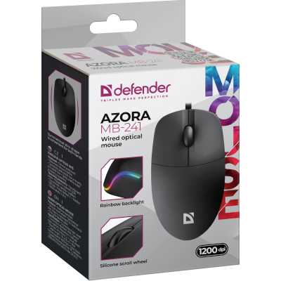 мышь Defender Azora MB-241 Black
