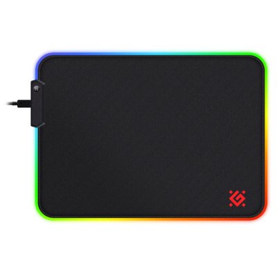 коврик для мыши Defender Black L Light