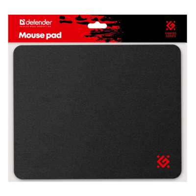 коврик для мыши Defender Black One 50016