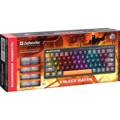 Defender Black Raven GK-417 Black