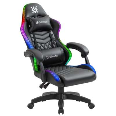 игровое кресло Defender Core Black