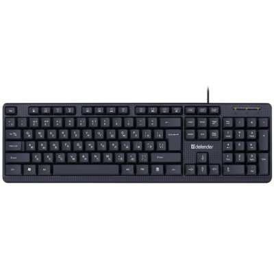 клавиатура Defender Daily HB-162 Black