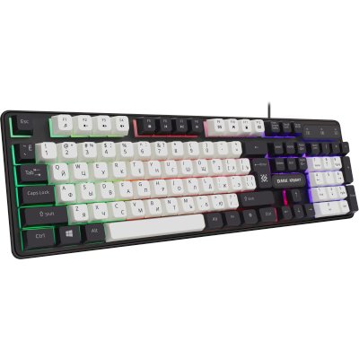 клавиатура Defender Dark Knight GK-077 White-Black