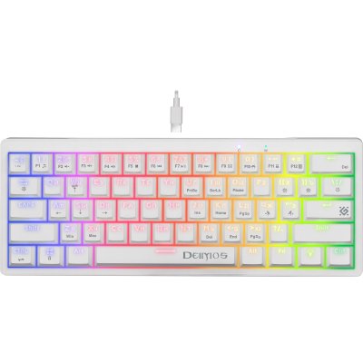 клавиатура Defender Deimos GK-303 White
