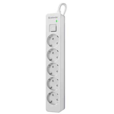 сетевой фильтр Defender DFS 133 White