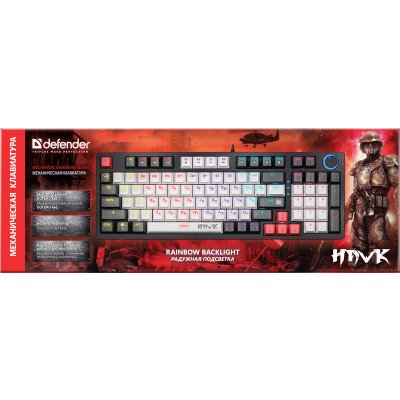 клавиатура Defender Hawk GK-418 45418