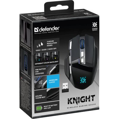 Defender Knight GM-885 Black