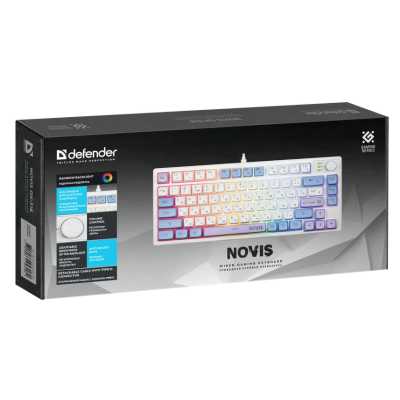 клавиатура Defender Novis GK-318 White