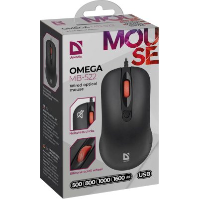 мышь Defender Omega MB-522 Black