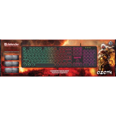 клавиатура Defender Ozoth GK-106