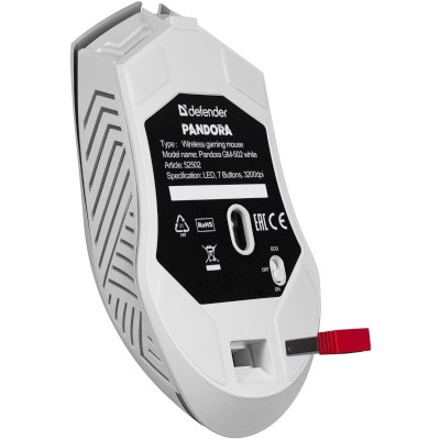 мышь Defender Pandora GM-502 White