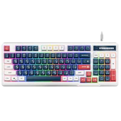 клавиатура Defender Stormrider GK-425 White