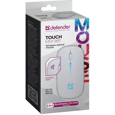 мышь Defender Touch MM-997 White