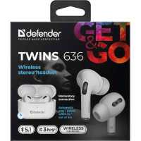 гарнитура Defender Twins 636 White