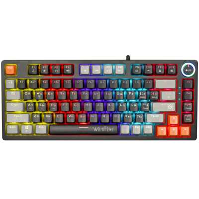 клавиатура Defender Wildfire GK-213 Black 45213