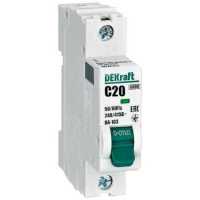 автоматический выключатель DEKraft ВА-103 1P (C) 6kA 20 A 12274DEK