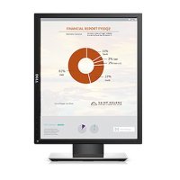 монитор Dell P1917S Black