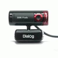 веб-камера Dialog WC-20U Black/Red