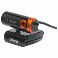 веб-камера Dialog WC-21U Black/Orange