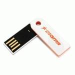 флешка Digma 4GB USB Swing White/Orange