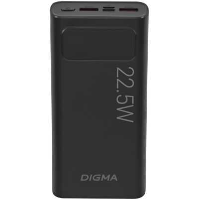 внешний аккумулятор Digma DGPF20A22PBK