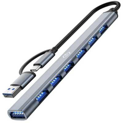 разветвитель USB Digma DHUB-7USB-AC-2.0