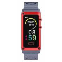фитнес браслет Digma Force A8 Red/Grey