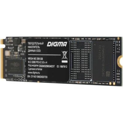 SSD диск Digma Mega M2 256Gb DGSM3256GM23T