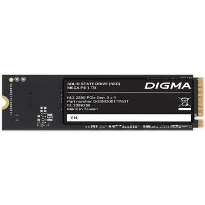SSD диск Digma Mega P5 1Tb DGSM3001TP53T