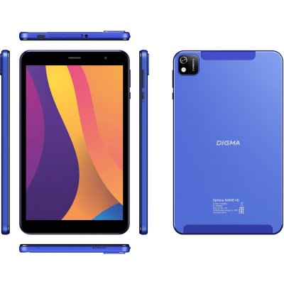 планшет Digma Optima 8404D 4G 4/64GB Blue