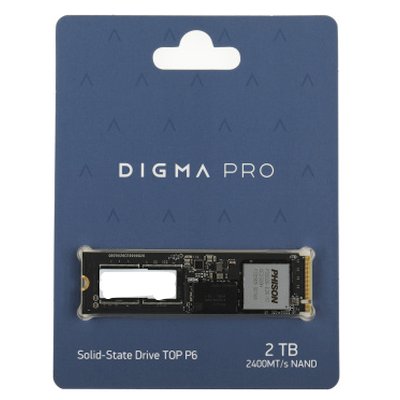 SSD диск Digma Pro Top P6 2Tb DGPST5002TP6T4