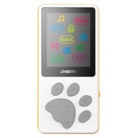 MP3 плеер Digma S3 4GB White-Orange