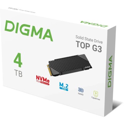 SSD диск Digma Top G3 4Tb DGST4004TG33T