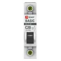 EKF ВА 47-29 1P (C) 4.5kA 20 А mcb4729-1-20C