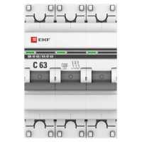 EKF ВА 47-63 3P (C) 4.5kA 63 А mcb4763-3-63C-pro