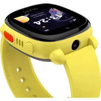 смарт часы Elari KidPhone 4G Lite Yellow