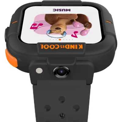 смарт часы Elari KidPhone Маша и Медведь Black