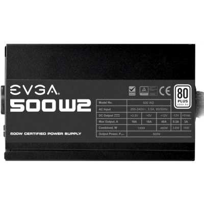 

EVGA 500 W2 500W 100-W2-0500-K2