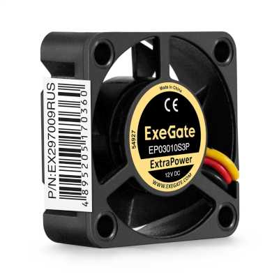 кулер ExeGate 12В DC ExtraPower EP03010S3P EX297009RUS