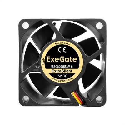 ExeGate 5В DC ExtraSilent ES06025S3P-5 EX297005RUS