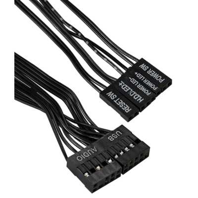 корпус Exegate BAA-113-AAA450 Black
