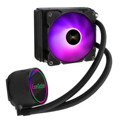 кулер ExeGate BlackWater-120.PWM.ARGB EX293456RUS