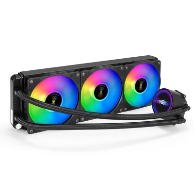система водяного охлаждения ExeGate BlackWater-360.PWM.RGB EX297325RUS