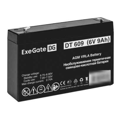 батарея для UPS Exegate DT 609 EX297507RUS