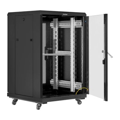 телекоммуникационный шкаф ExeGate EC-FS-18U.600.600.G.BLACK EX301398RUS