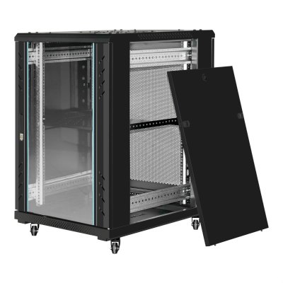 телекоммуникационный шкаф ExeGate EC-FS-18U.600.800.G.BLACK EX300402RUS