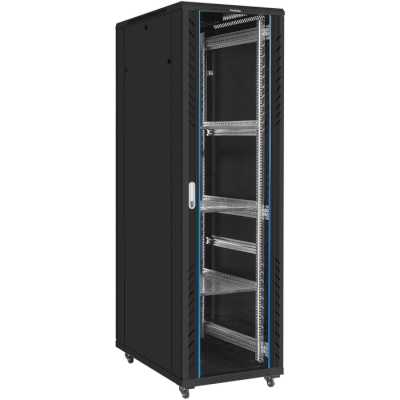 телекоммуникационный шкаф ExeGate EC-FS-42U.600.1000.G.V.BLACK EX300278RUS