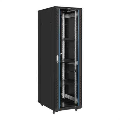 телекоммуникационный шкаф ExeGate EC-FS-42U.600.800.G.V.BLACK EX300274RUS